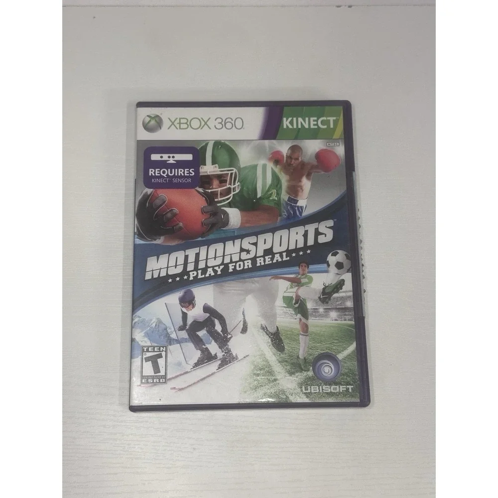 MotionSports Xbox 360 Kinect Game Complete With Manual